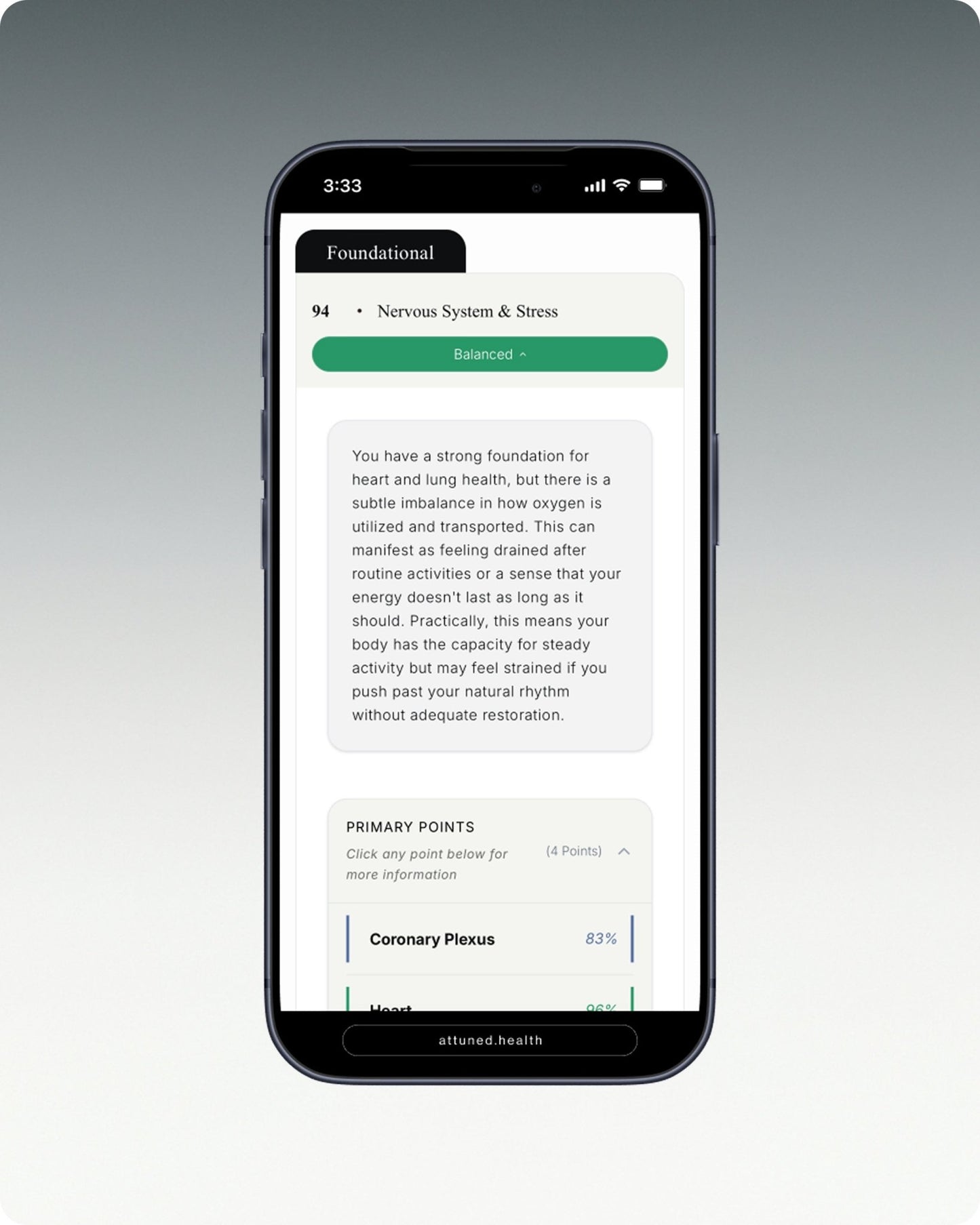 The Wellness Scan - Attuned
