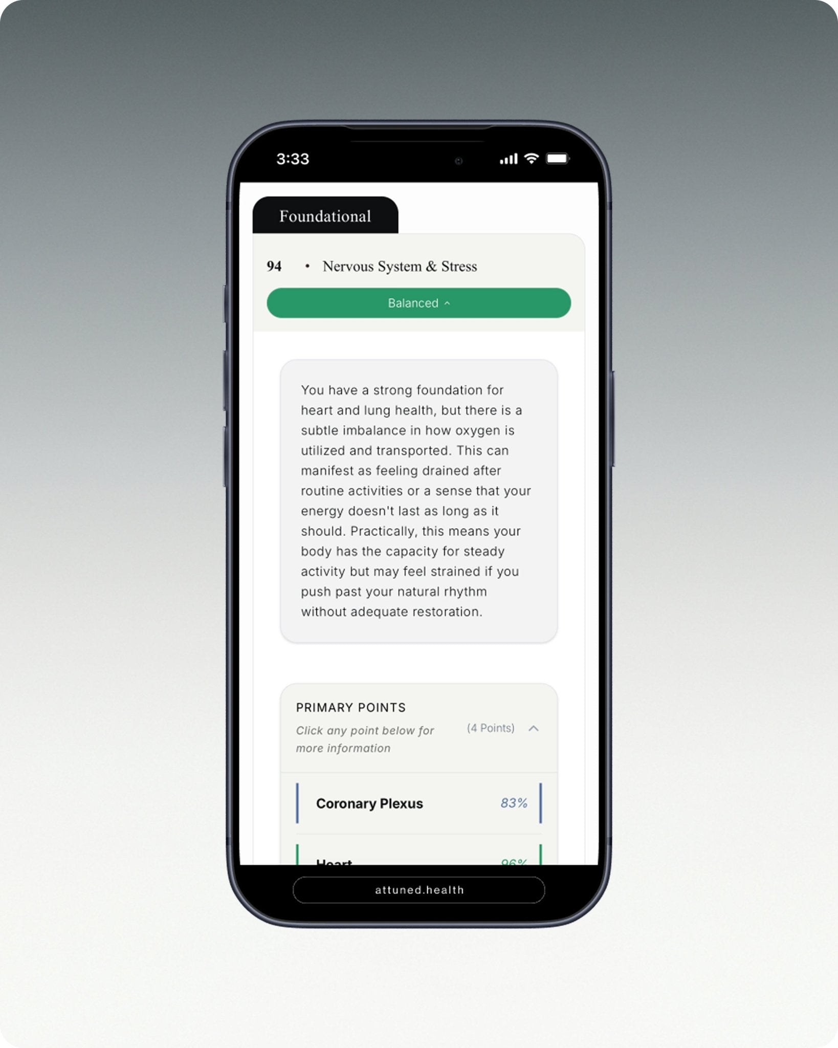 The Wellness Scan - Attuned